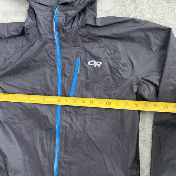 Outdoor Research Helium II Jacket Men Small Black Pertex Shield Softshell Rain - Picture 3 of 9